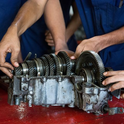 Teenager Fixing A Transmission — Chicago, IL – AC Transmission