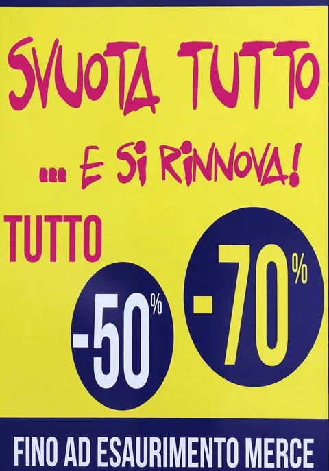 Promozione del negozio