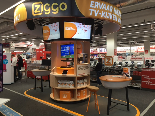 Shop in Shop van Ziggo bij Media Markt