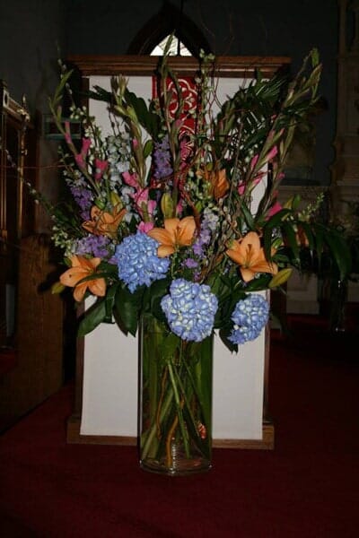 Blue Flowers arrangement — Special Occasions in Snowmass Village, CO