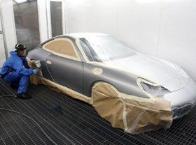 Car bodyshop - Launceston, Cornwall - BPA Bodyshop - Body Spraying Car bodyshop - Launceston, Cornwall - BPA Bodyshop - Body Spraying