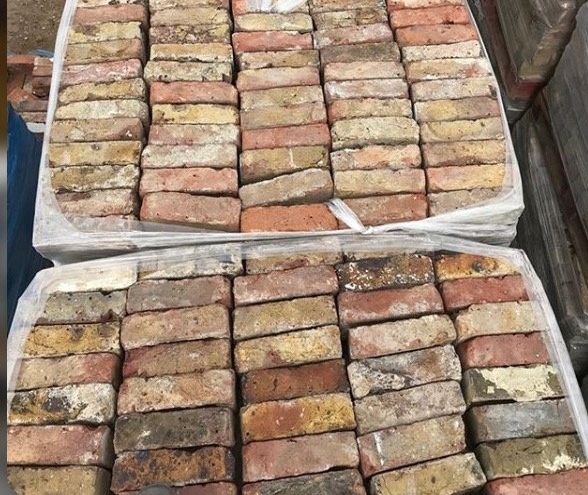 Reclaimed bricks