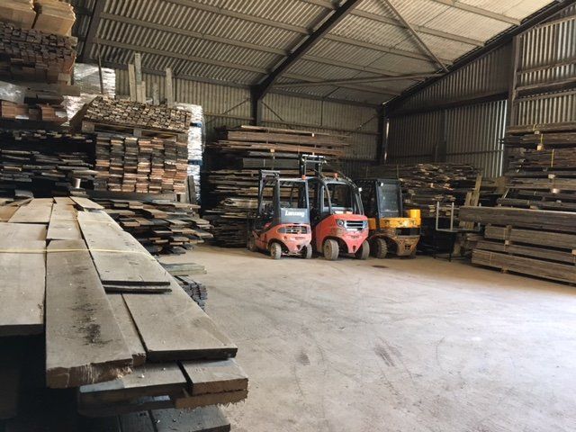 Reclaimed bricks