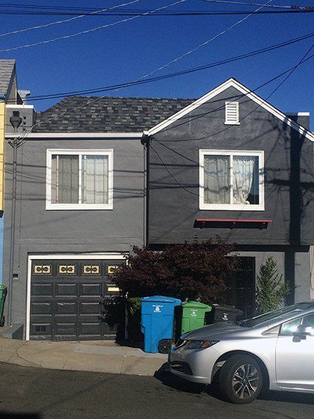 Beautiful Dark Painted House — San Francisco, CA — Atlas Painting Company