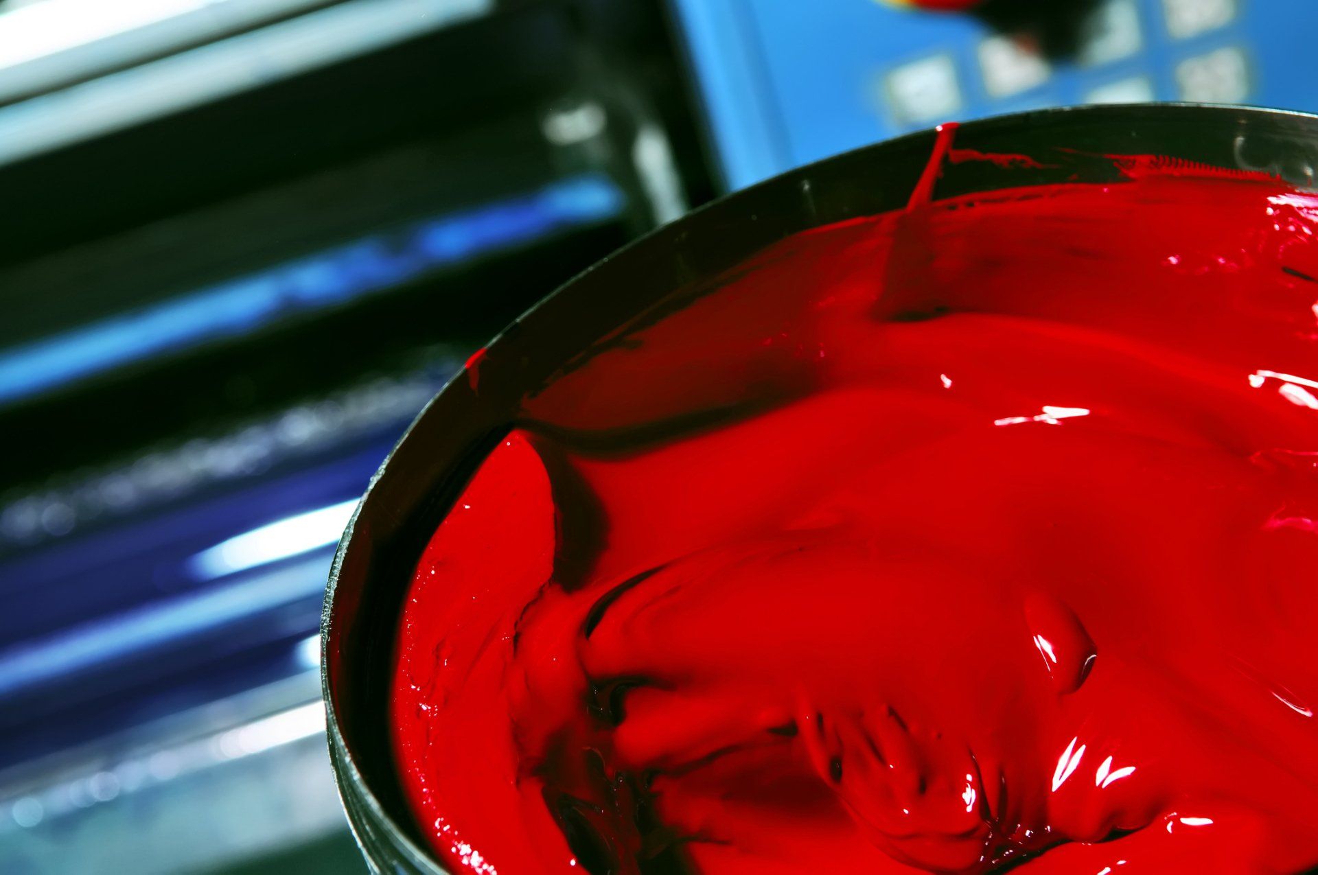 Bucket of Red Paint — San Francisco, CA — Atlas Painting Company Bucket of Red Paint — San Francisco, CA — Atlas Painting Company