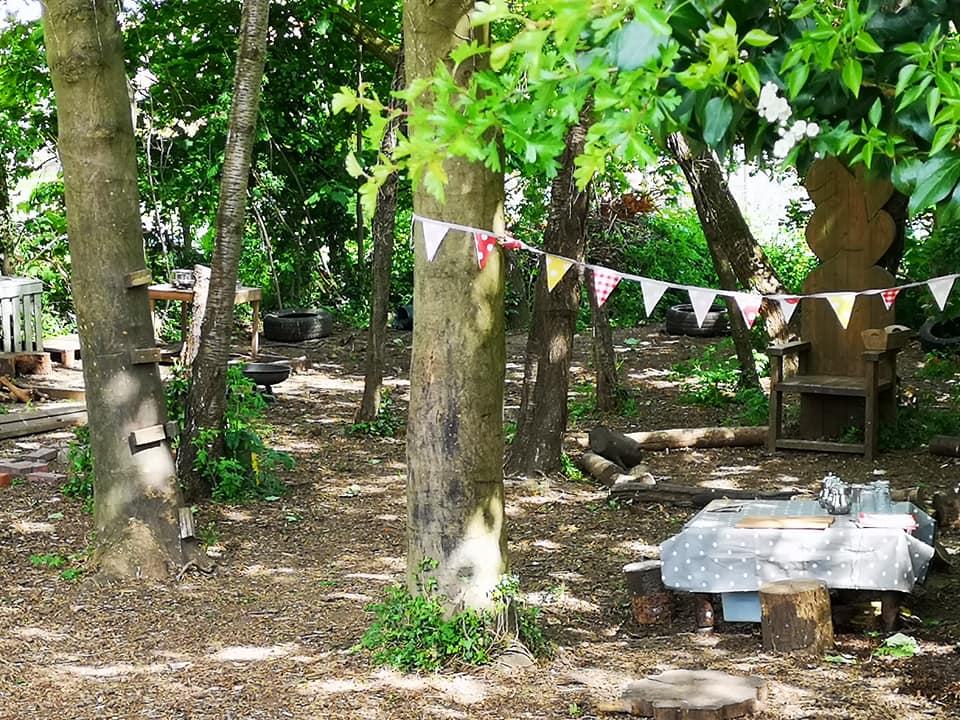 our forest school setting