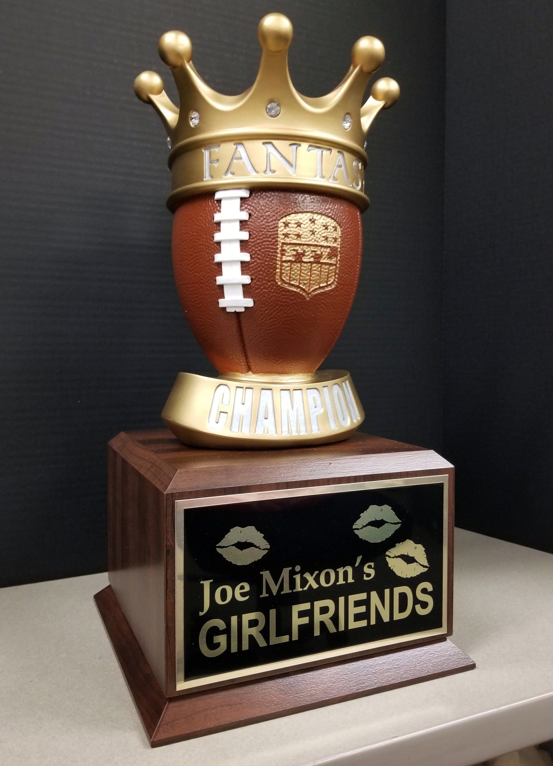 Joe Mixons Girlfriends FFL Trophy