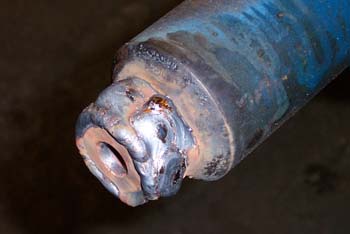 Circle Roll Repair — Dirty Metal Roll in Mansfield, TX