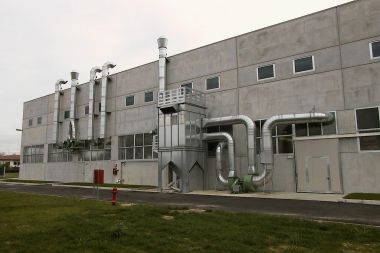 impianto di aspirazione localizzata