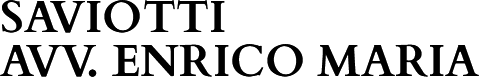 SAVIOTTI AVV. ENRICO MARIA - LOGO