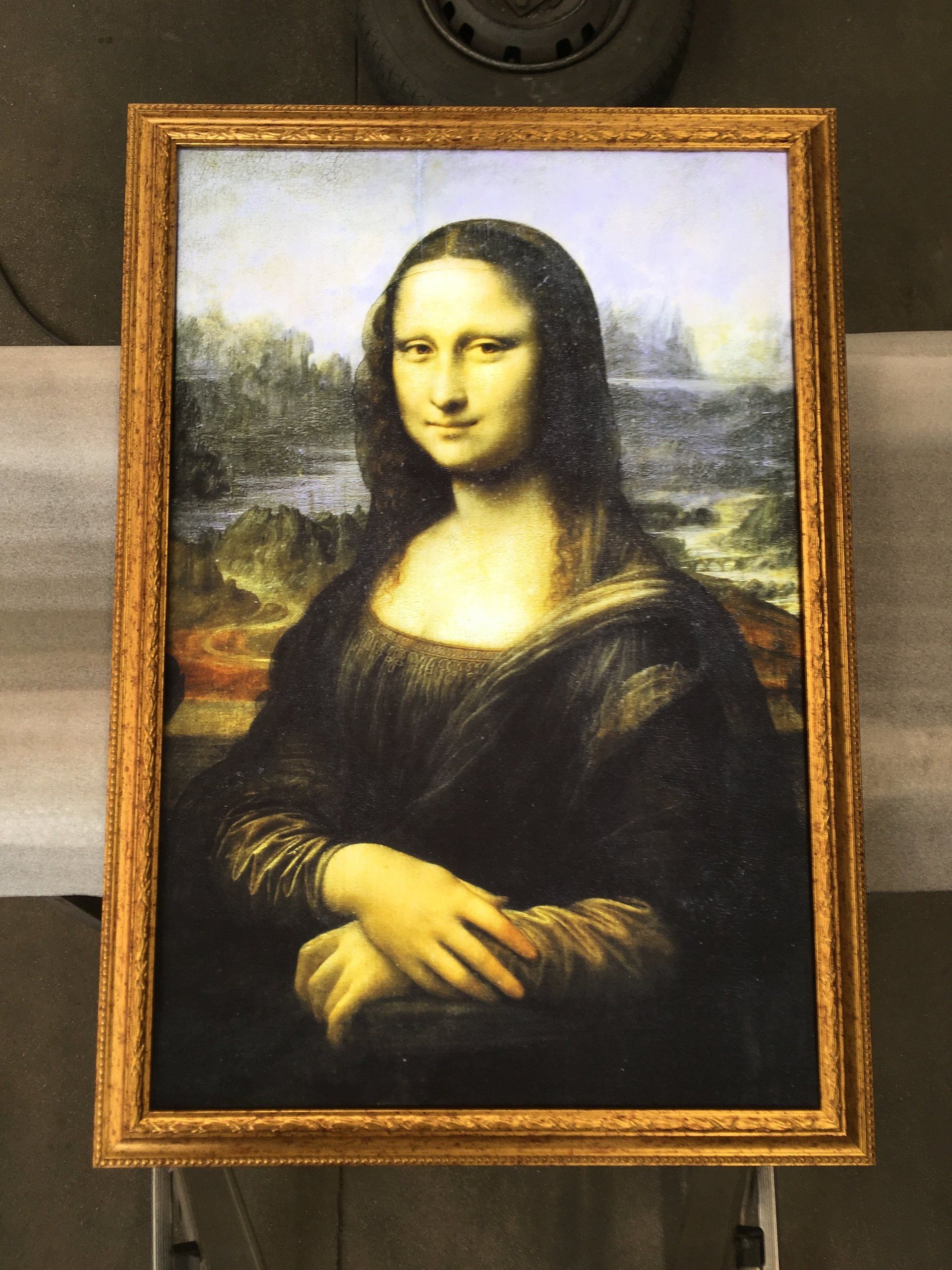 quadro luminoso di gioconda