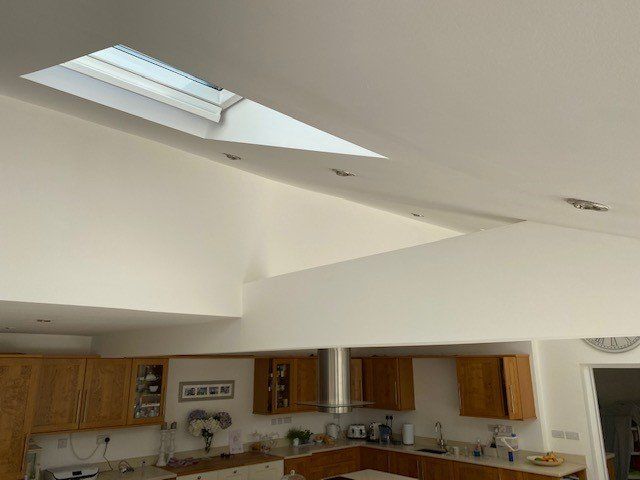 After: You can see the roof is finished beautifully