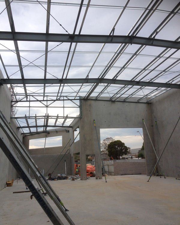 roof truss made of steel