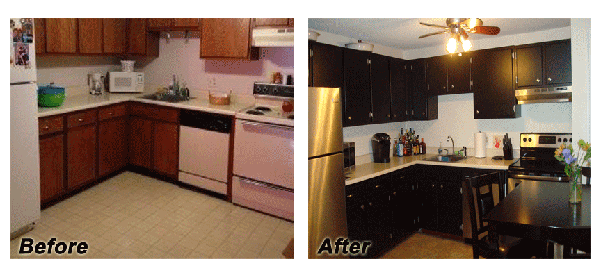 cabinet refinishing