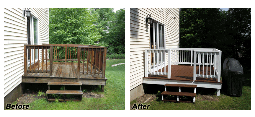 deck staining deckscapes