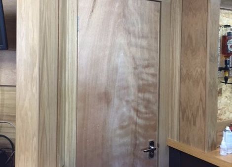 wooden door