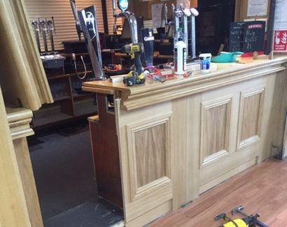 bar area