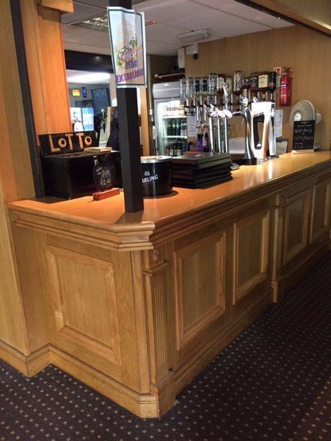 bar area