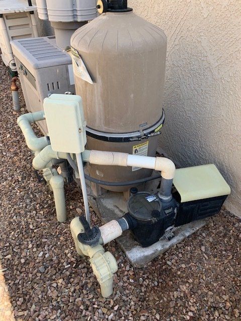 Before New Equipment Installation — Tucson, AZ — Perfection Pools
