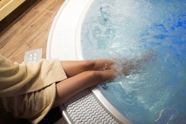 Pine City — Foot in Jacuzzi in Lindstrom, MN Pine City — Foot in Jacuzzi in Lindstrom, MN