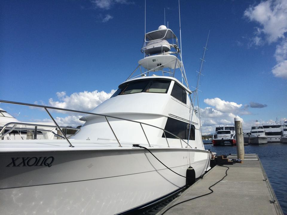 tinted windows on boat
