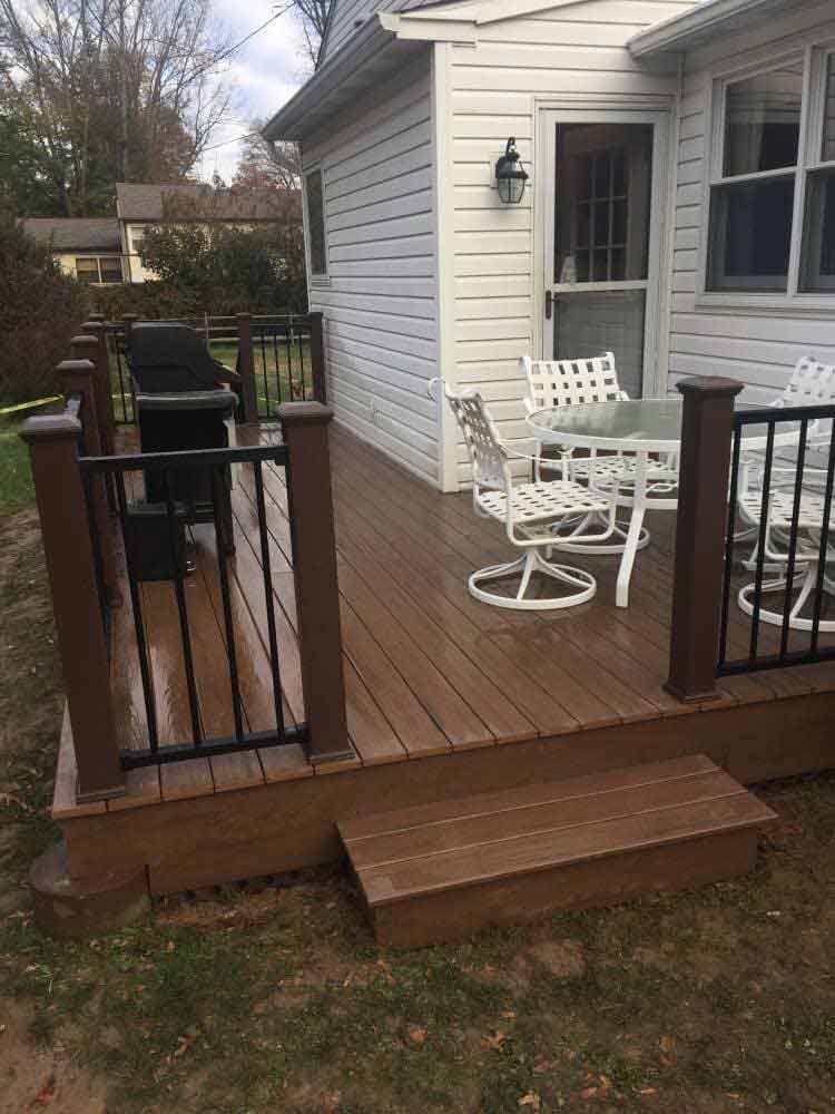 Timbertech Deck With A Trex Signiture Rail - Decking Services in Wyncote, PA
