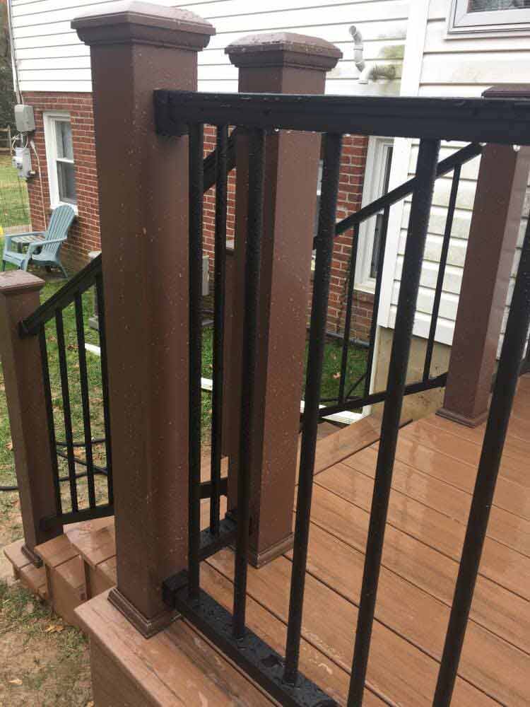 Timbertech Deck With A Trex Signiture Rail - Decking Services in Wyncote, PA
