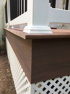 Edge Of White Pillar - Decking Services in Wyncote, PA
