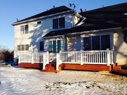 Beach House With White Fences - Decking Services in Wyncote, PA