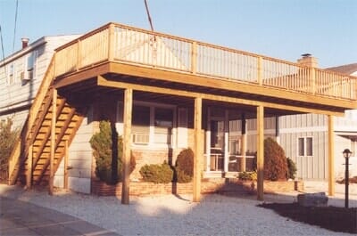 Brown Decking Upstairs - Decking Services in Wyncote, PA