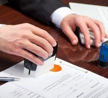 Stamping Paper — Driver's License Services in Holmes, PA
