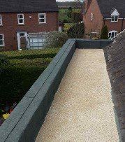After roofing services