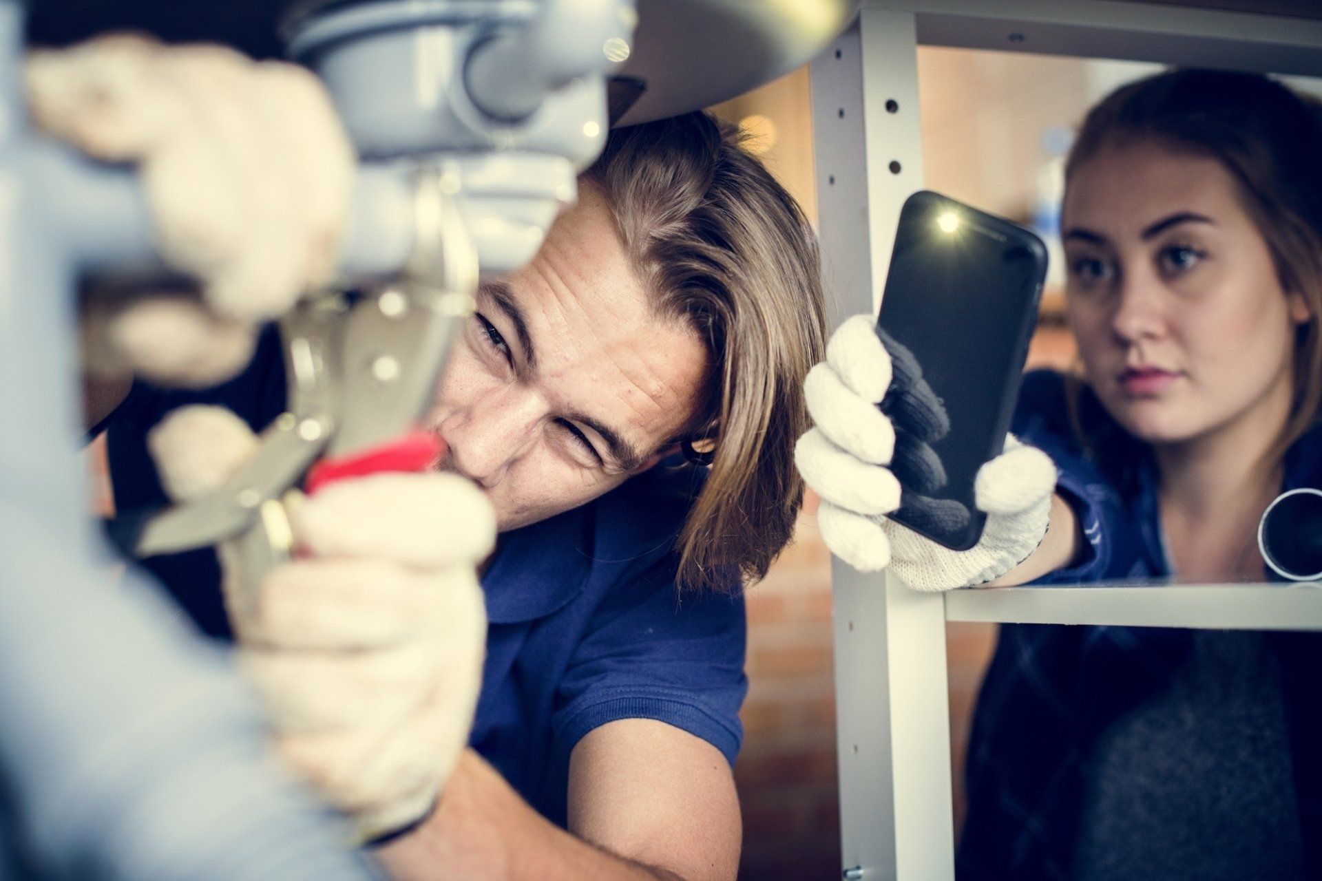 Fixing The Leaking Pipes — Seguin, TX — A1 Tri-County Plumbing Fixing The Leaking Pipes — Seguin, TX — A1 Tri-County Plumbing