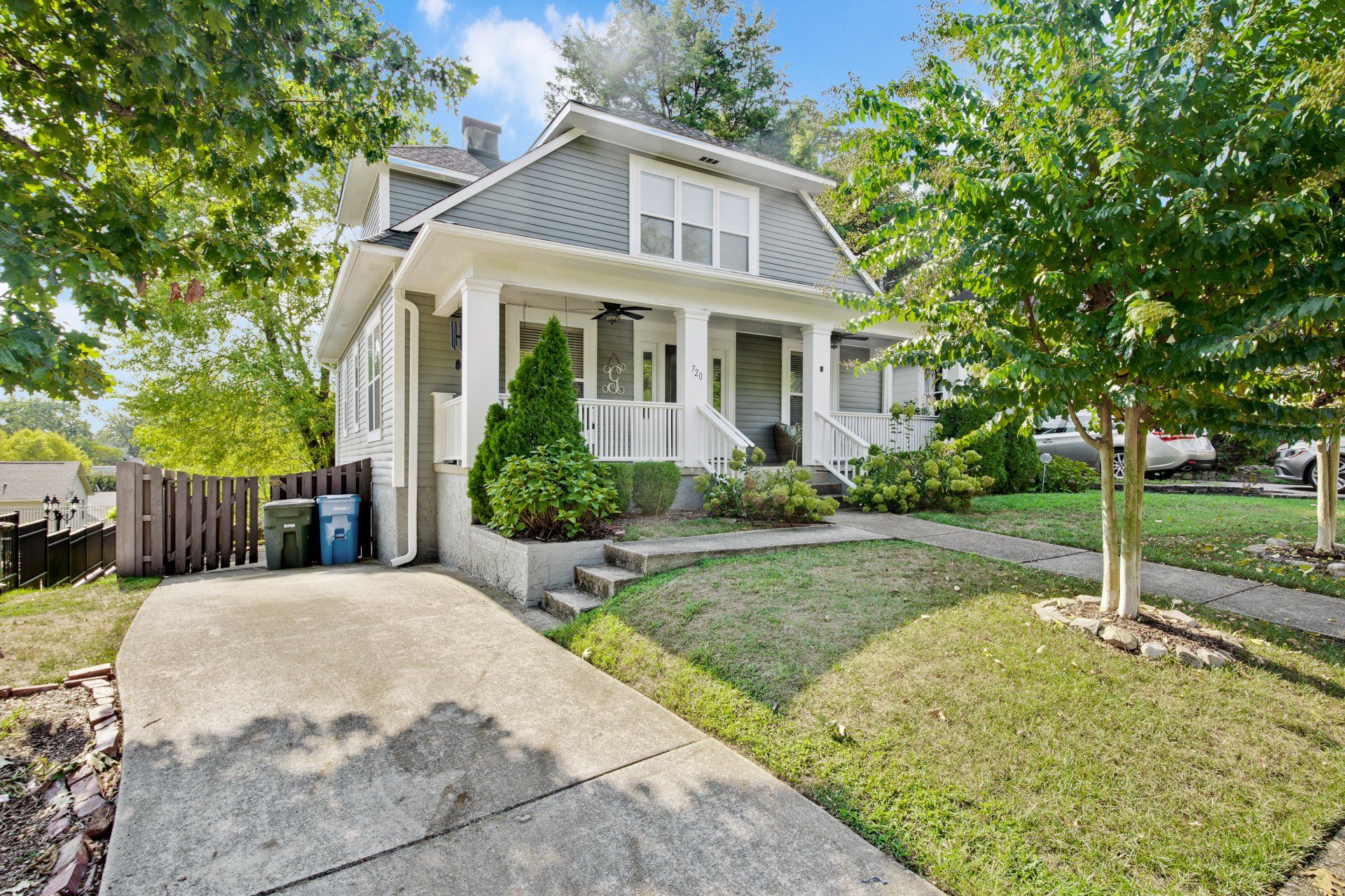 Exterior of home in Chattanooga, TN. Chattanooga Real Estate Photography