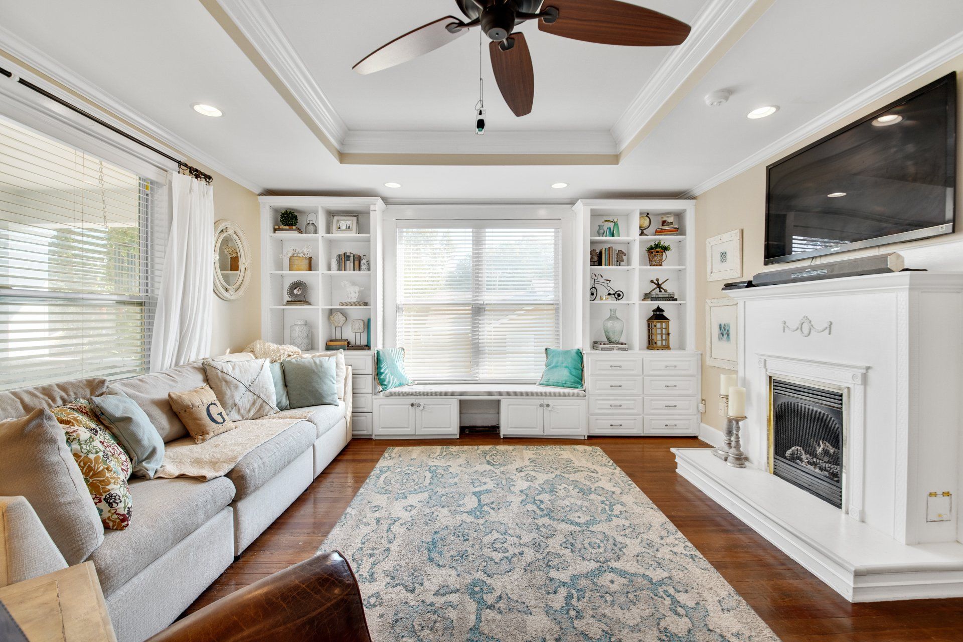 Interior living area of Chattanooga Home. Chattanooga Real Estate Photography