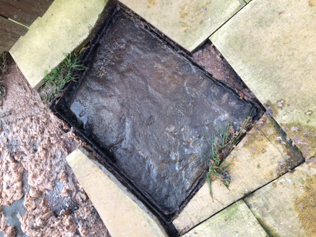 Blocked External Drain