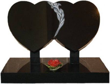 heart shaped memorials