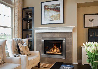 Modern Fireplace — Livonia, MI — Glenn’s Fireplace & Spa