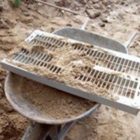 Metal Drain — Kalamazoo, MI — Mark’s Pool Services LLC Metal Drain — Kalamazoo, MI — Mark’s Pool Services LLC