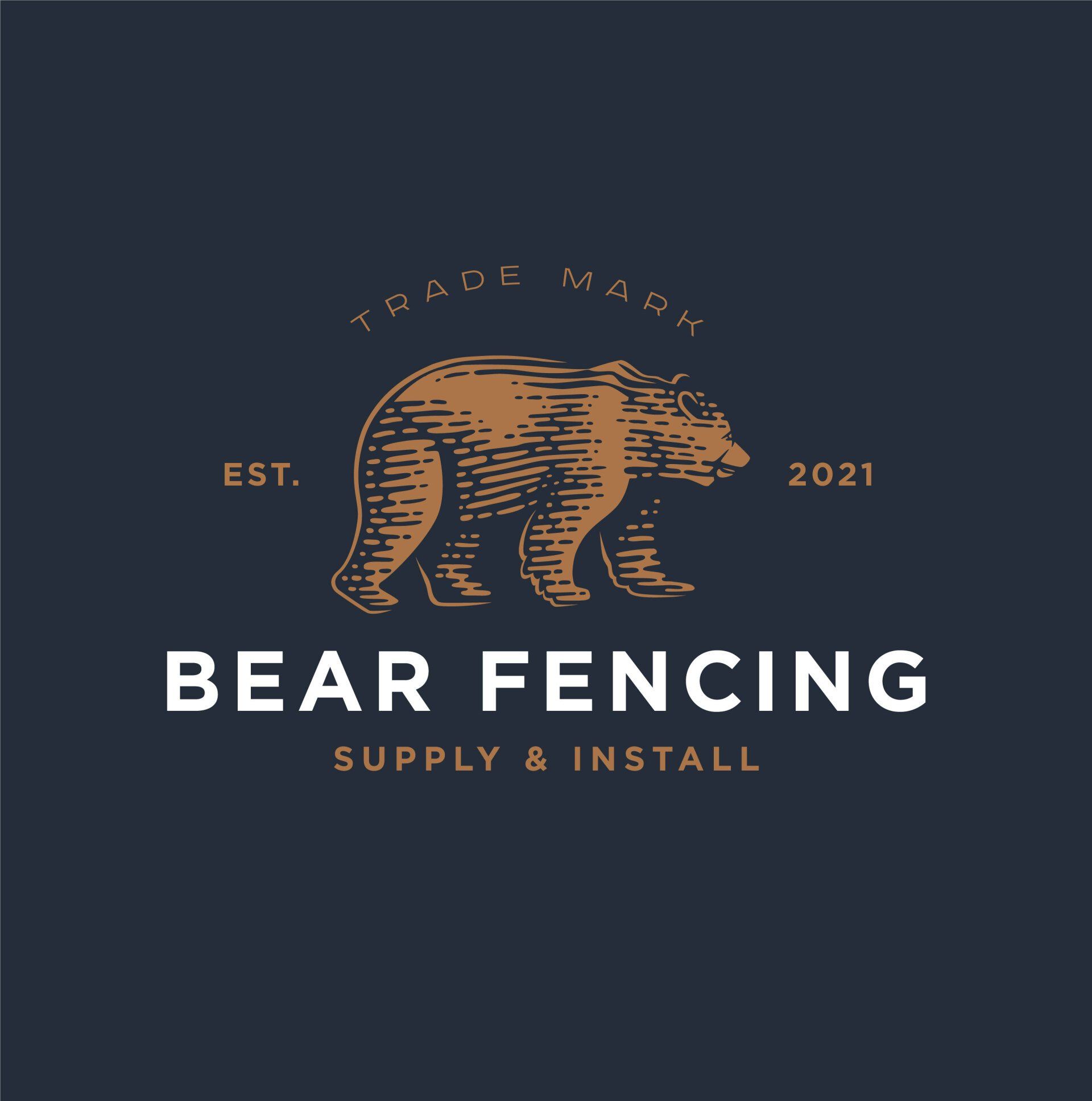 Bear Fencing Logo