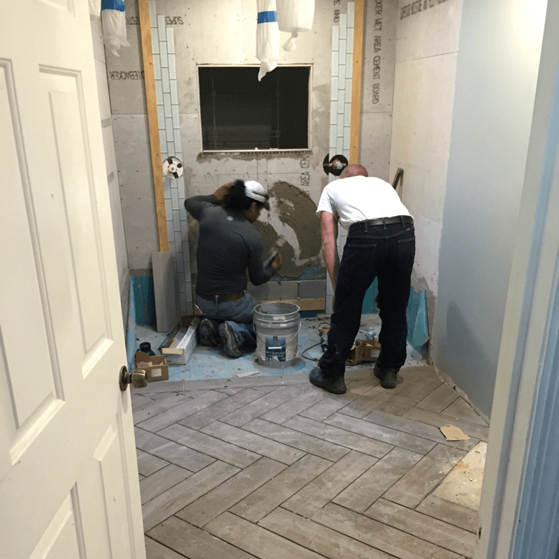 Complete Bathroom Remodel - Before