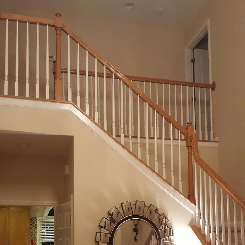 Wrought Iron Stairwell - Before