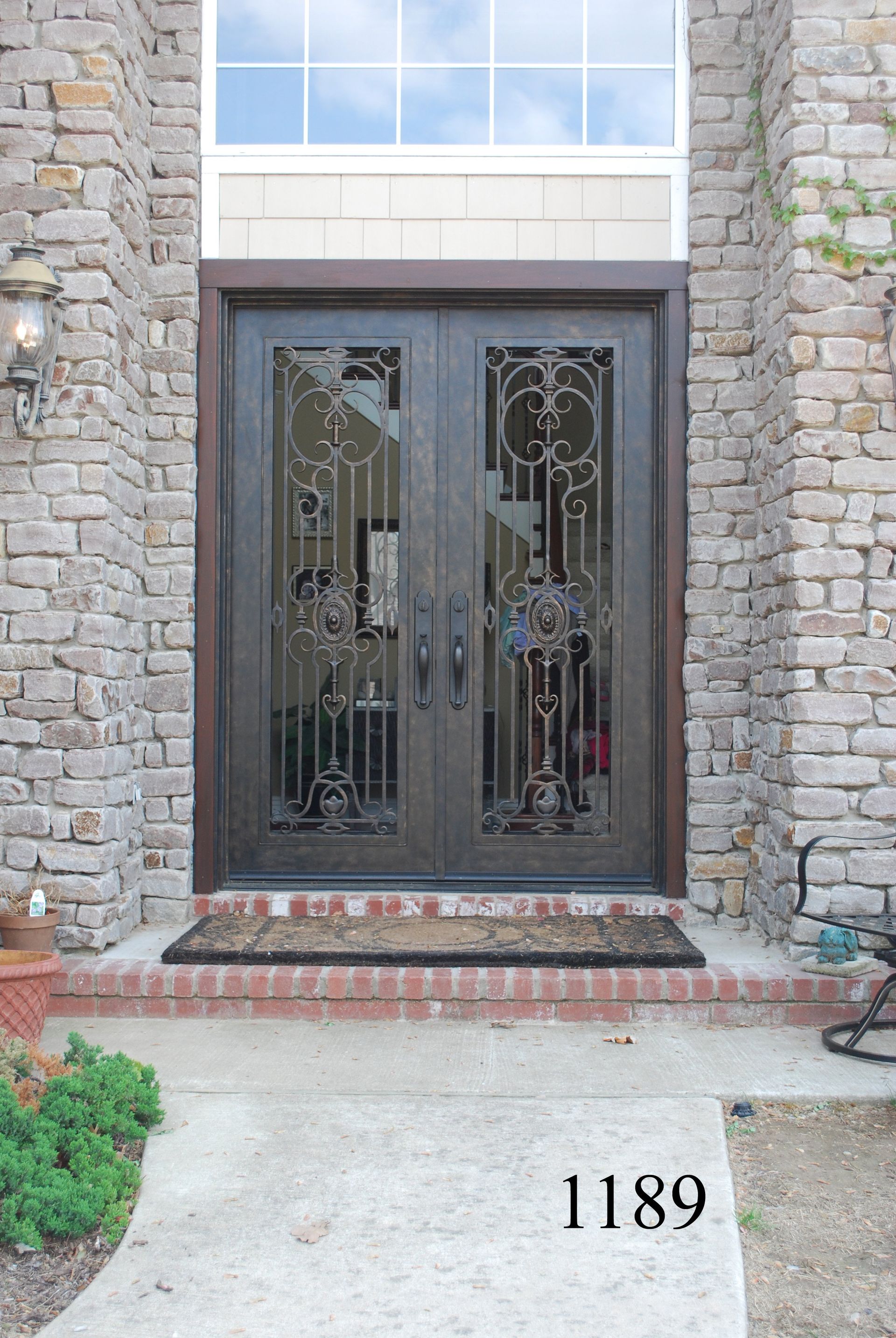Iron doors