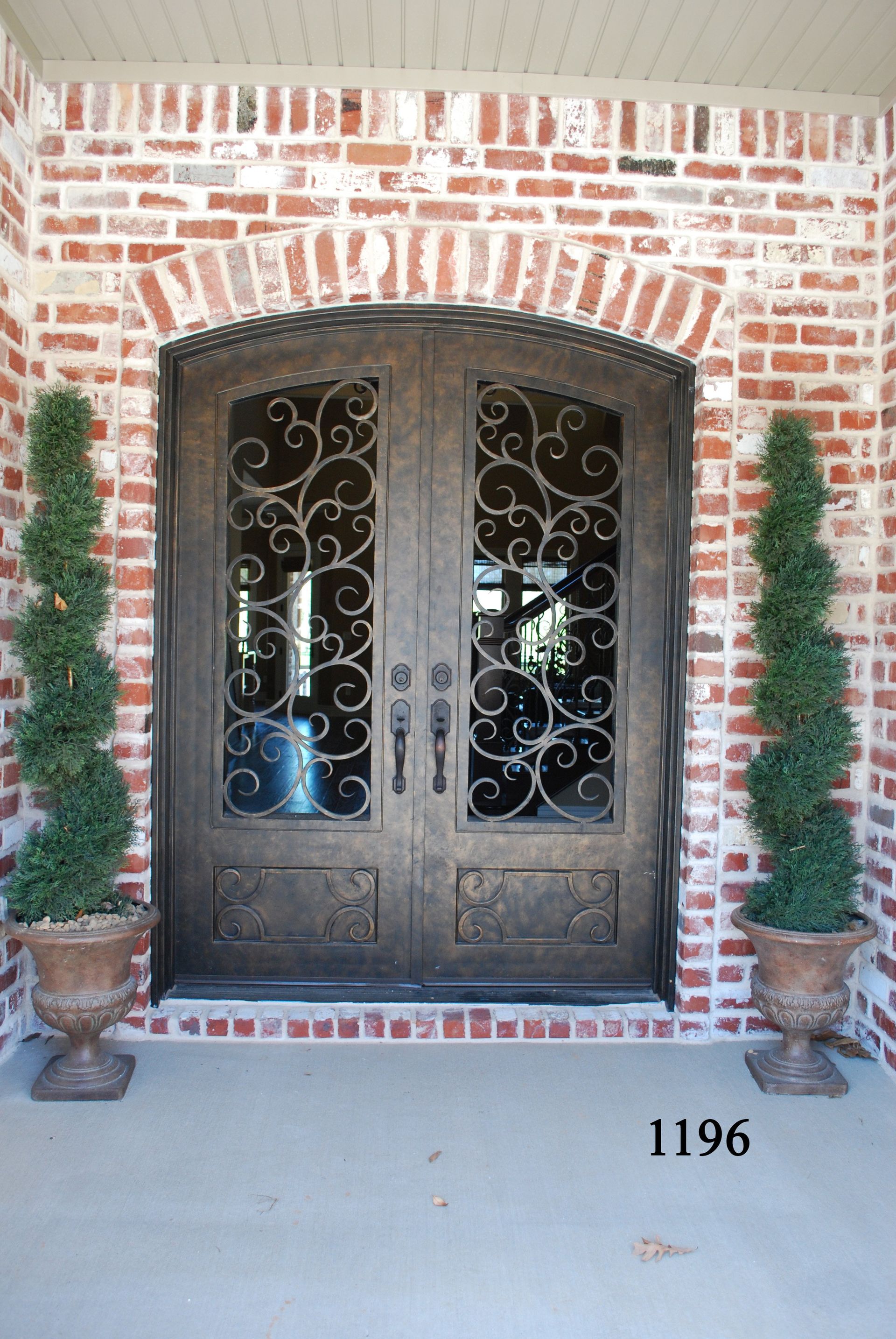 Iron doors