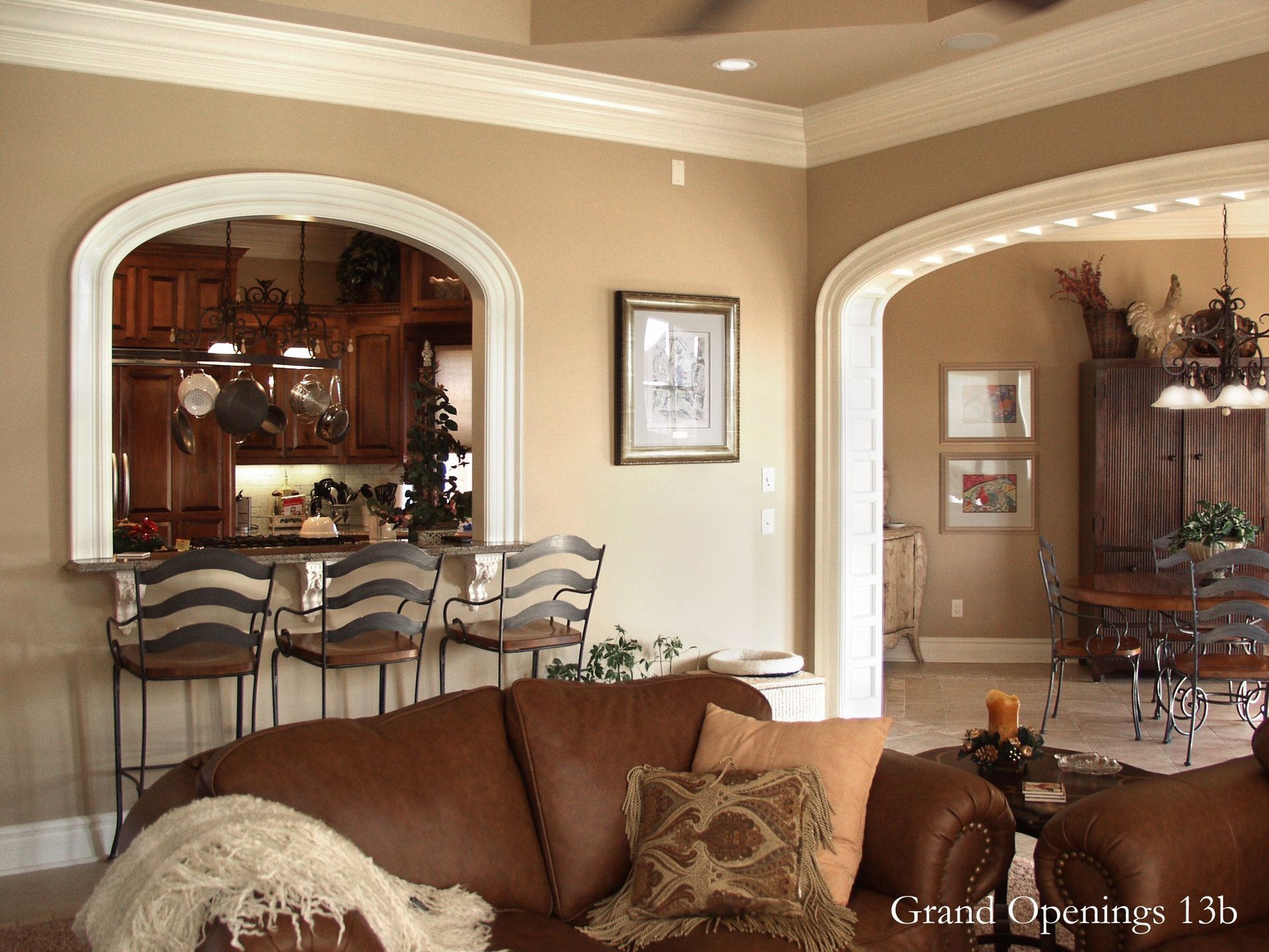 arches over a bar