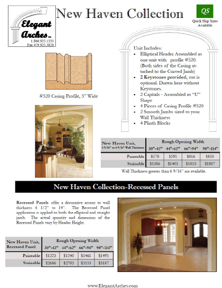new haven brochure