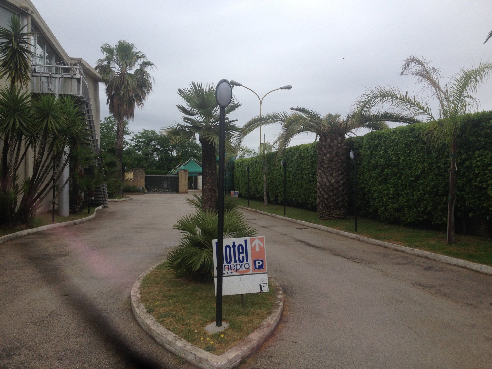 area esterna hotel