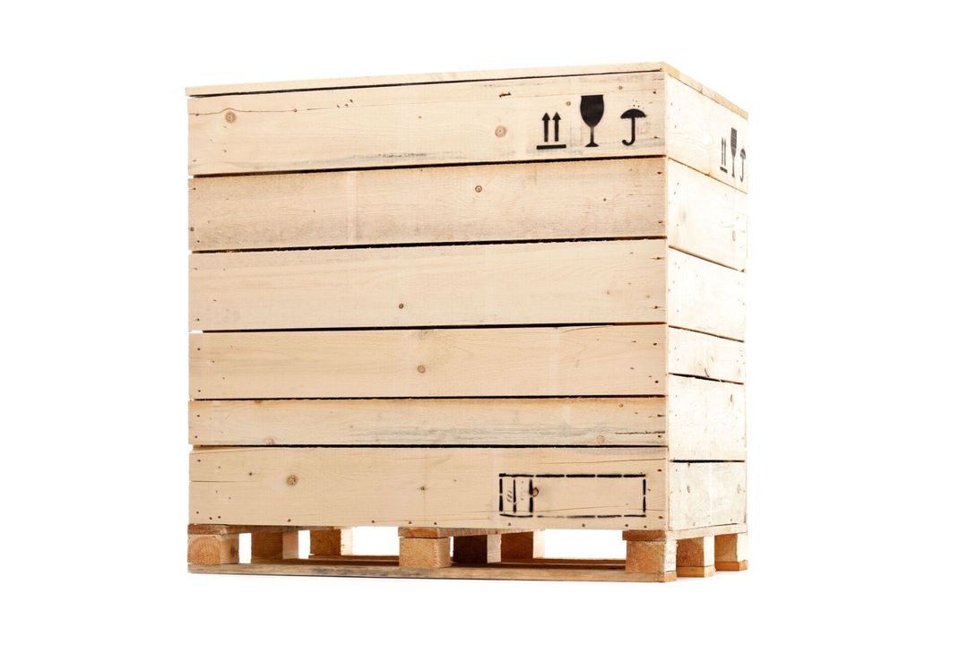 cassa in legno in compensato