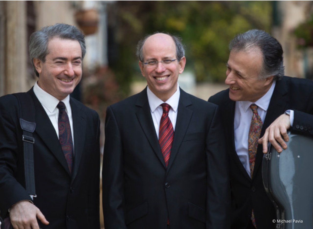 Morpeth Music Society 2019 Trio Shaham Erez Wallfisch (photo Michael Pavia)