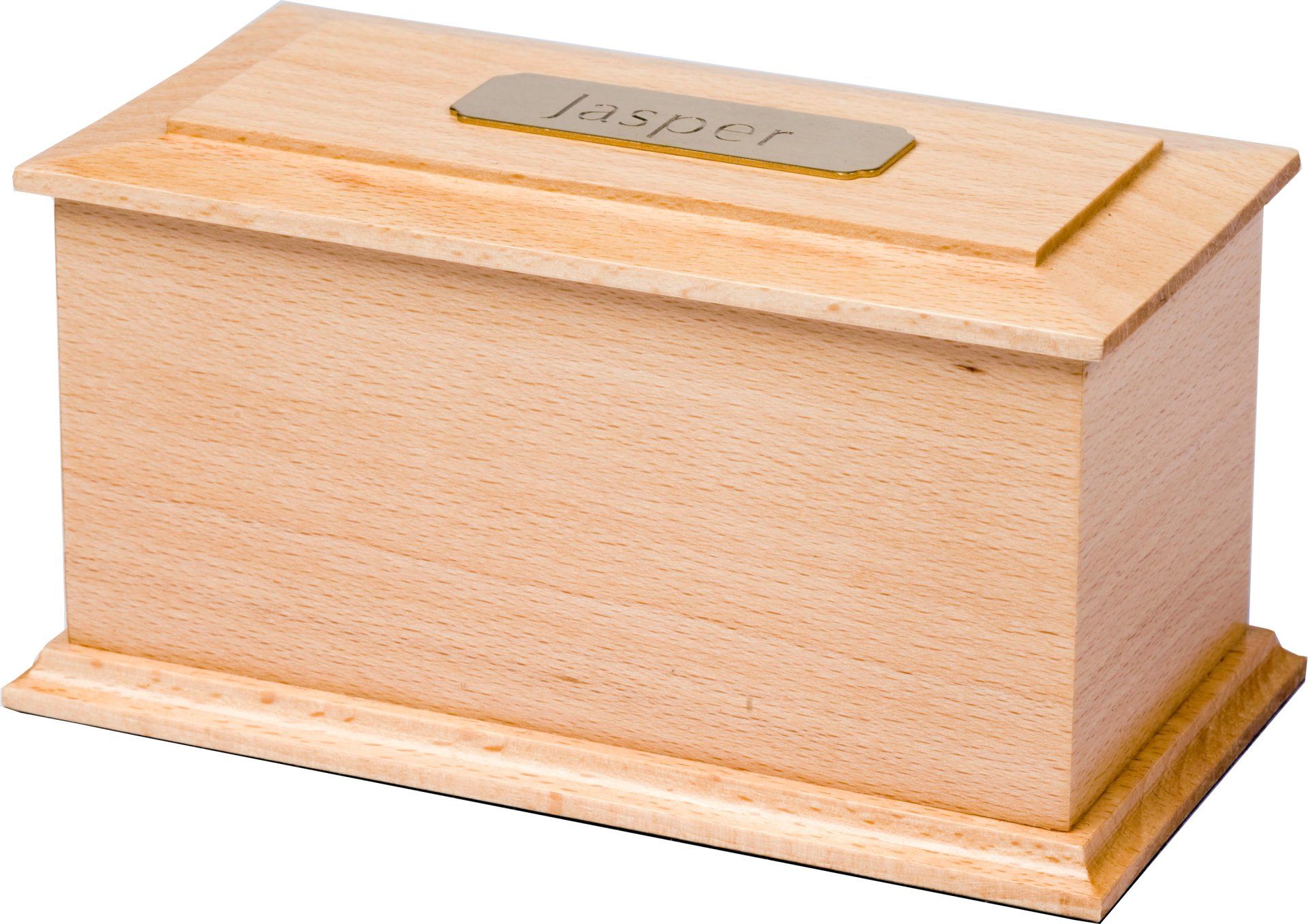 Natural Wood Casket